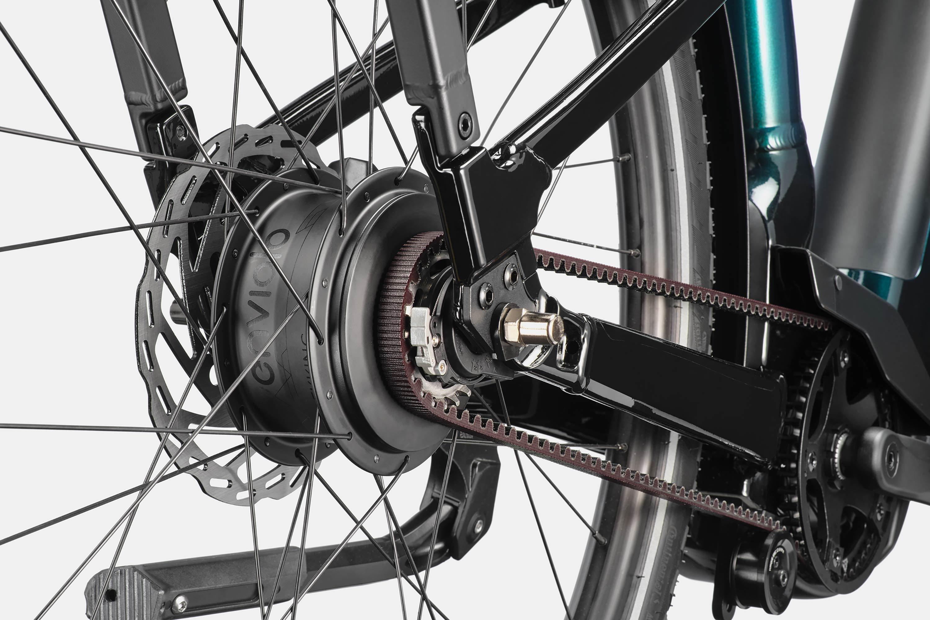 Cannondale Mavaro 1 Low StepThru Schwarz/Blau/Türkis – Image 4