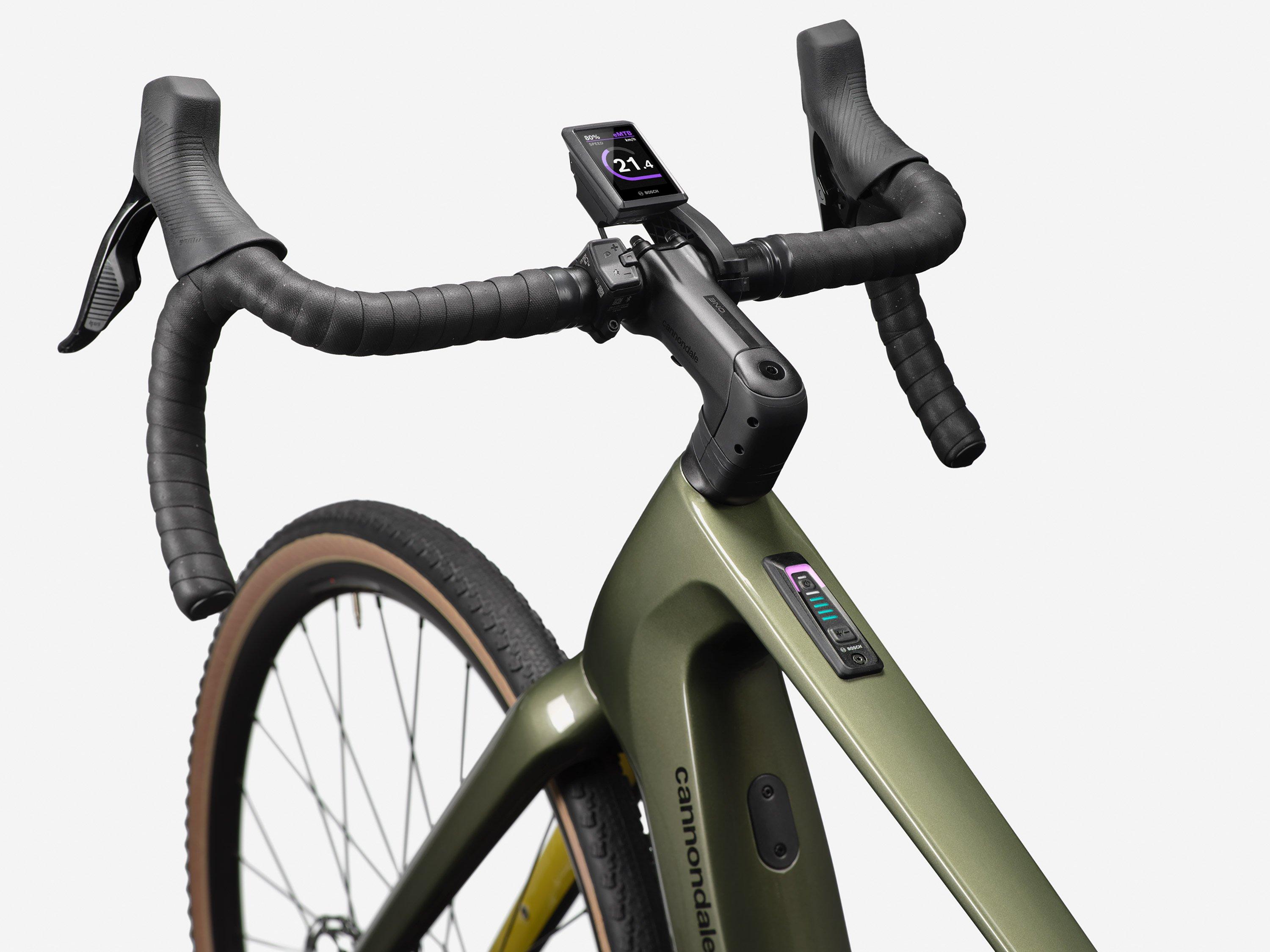 Cannondale Synapse Neo Allroad 1 Schwarz/Grün – Image 3