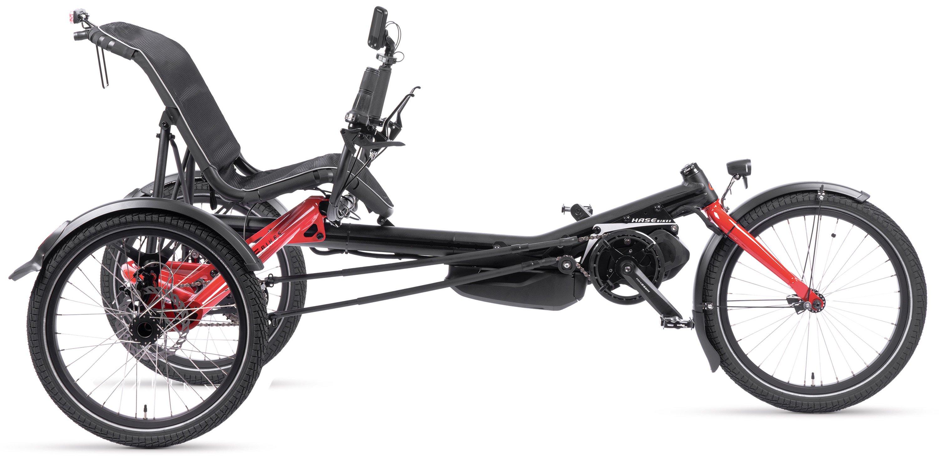 Hase Bikes Trigo E Schwarz/Rot – Image 1