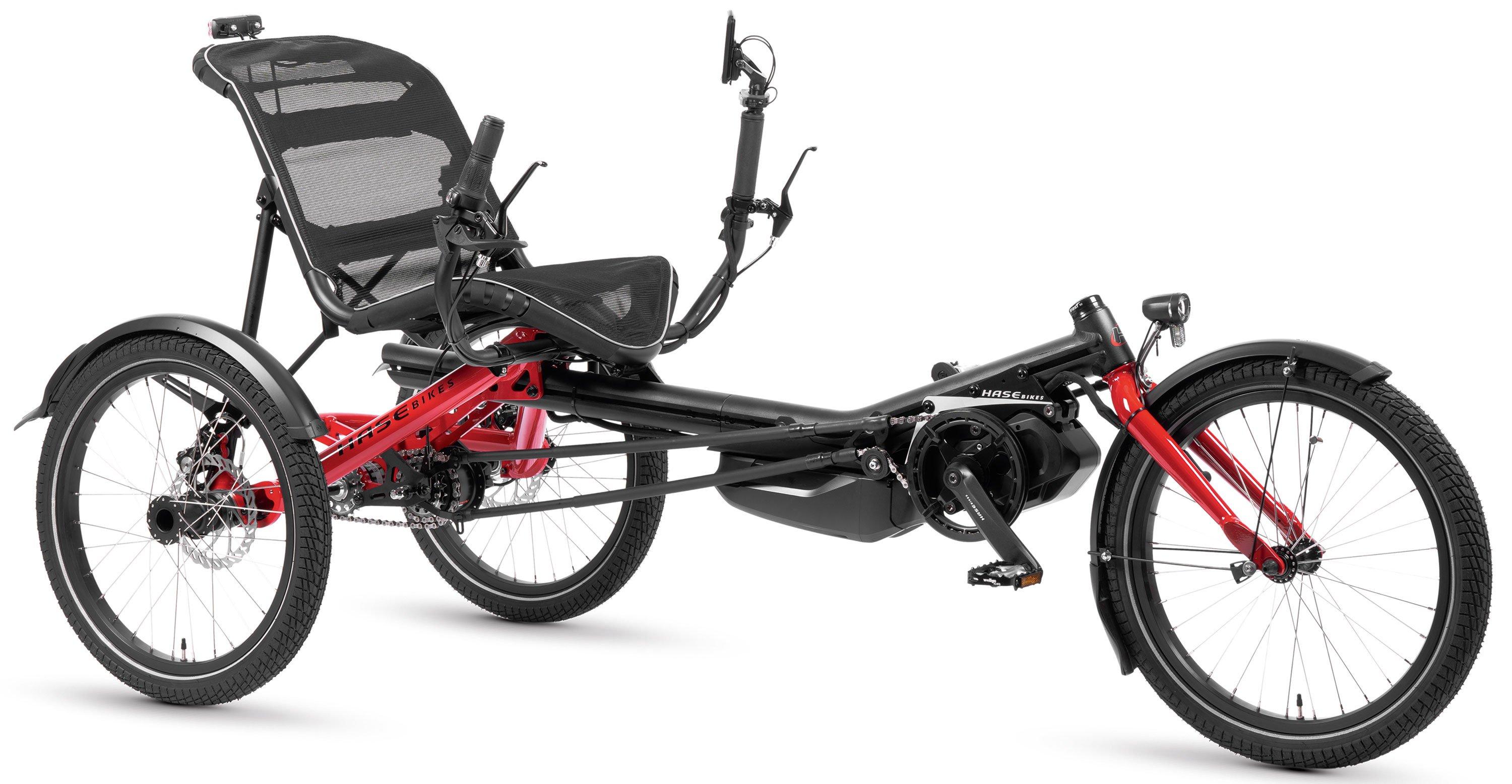 Hase Bikes Trigo E Schwarz/Rot – Image 2