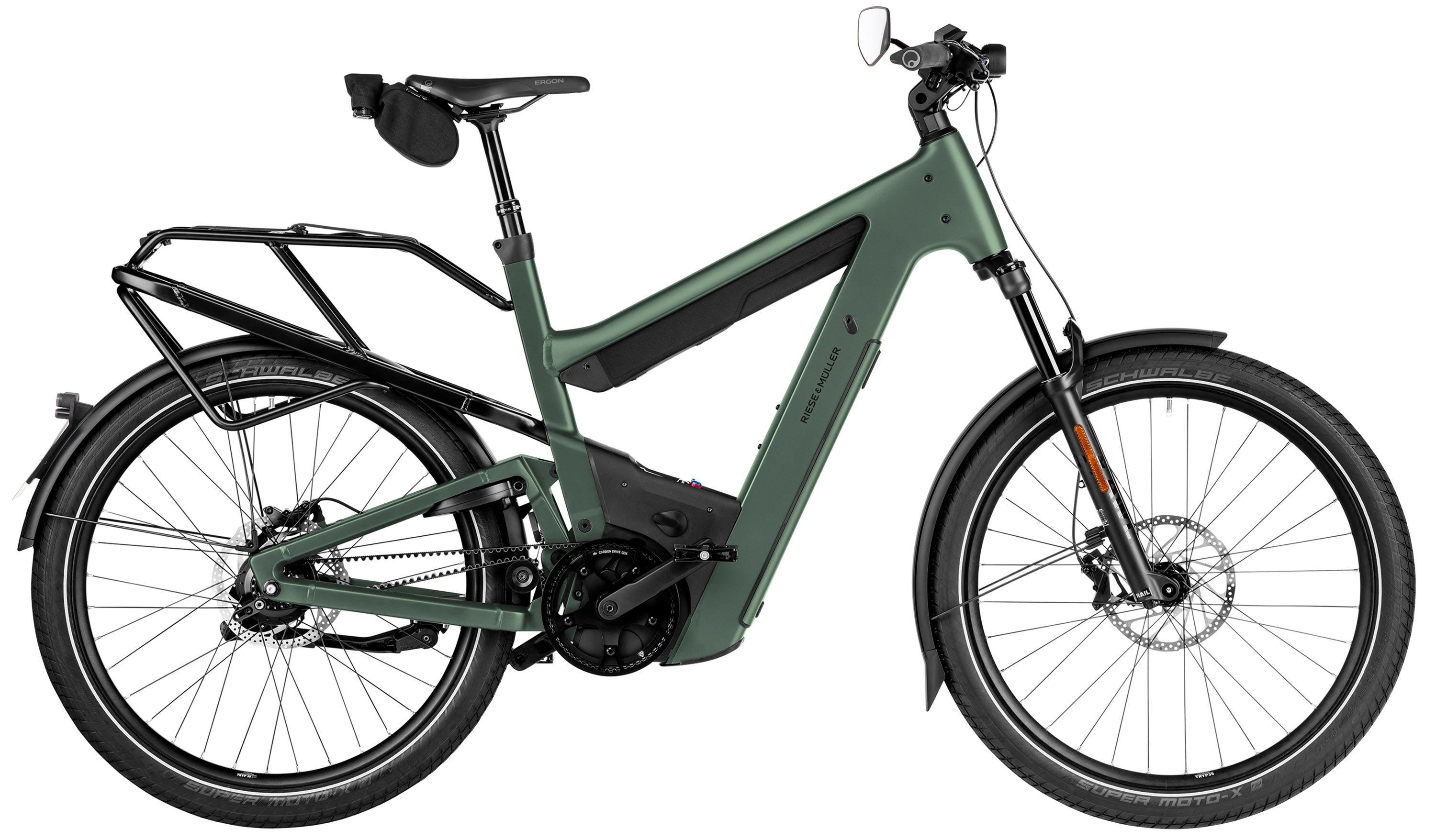 Riese & Müller Superdelite5 rohloff HS Schwarz/Grün – Image 2