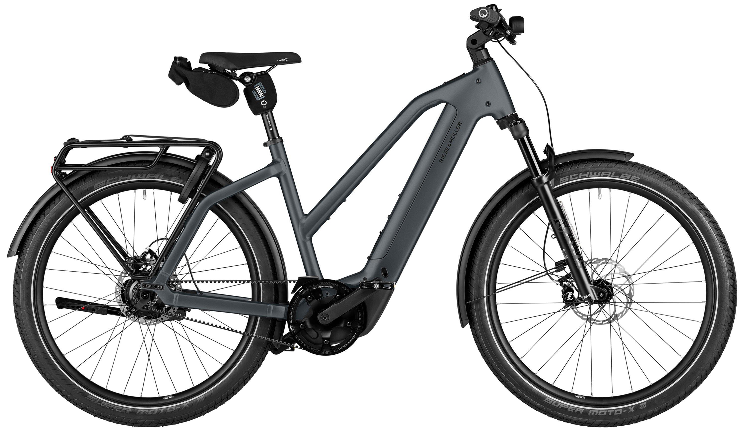 Riese & Müller Charger5 Mixte rohloff Anthrazit/Grau