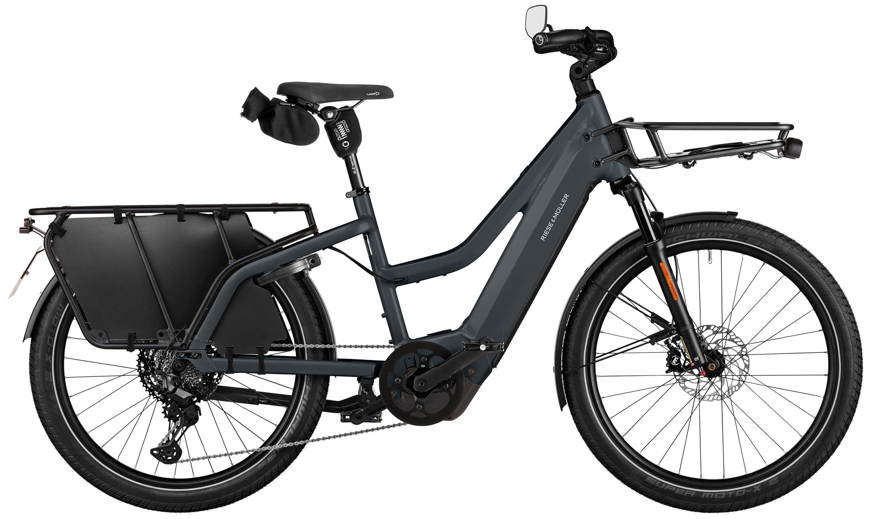 Riese & Müller Multicharger3 Mixte touring HS Schwarz/Anthrazit/Grau