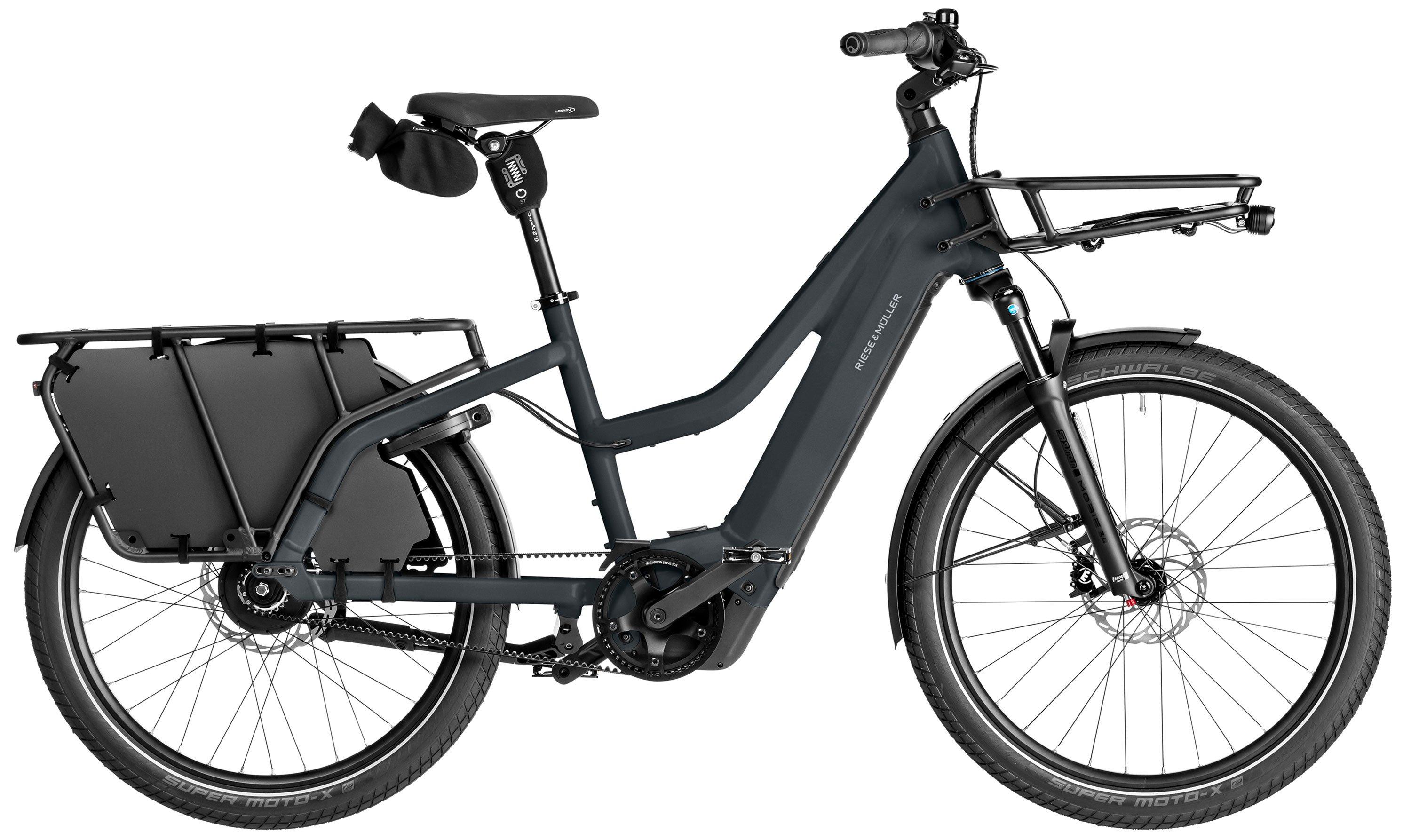 Riese & Müller Multicharger3 Mixte vario Schwarz/Anthrazit/Grau