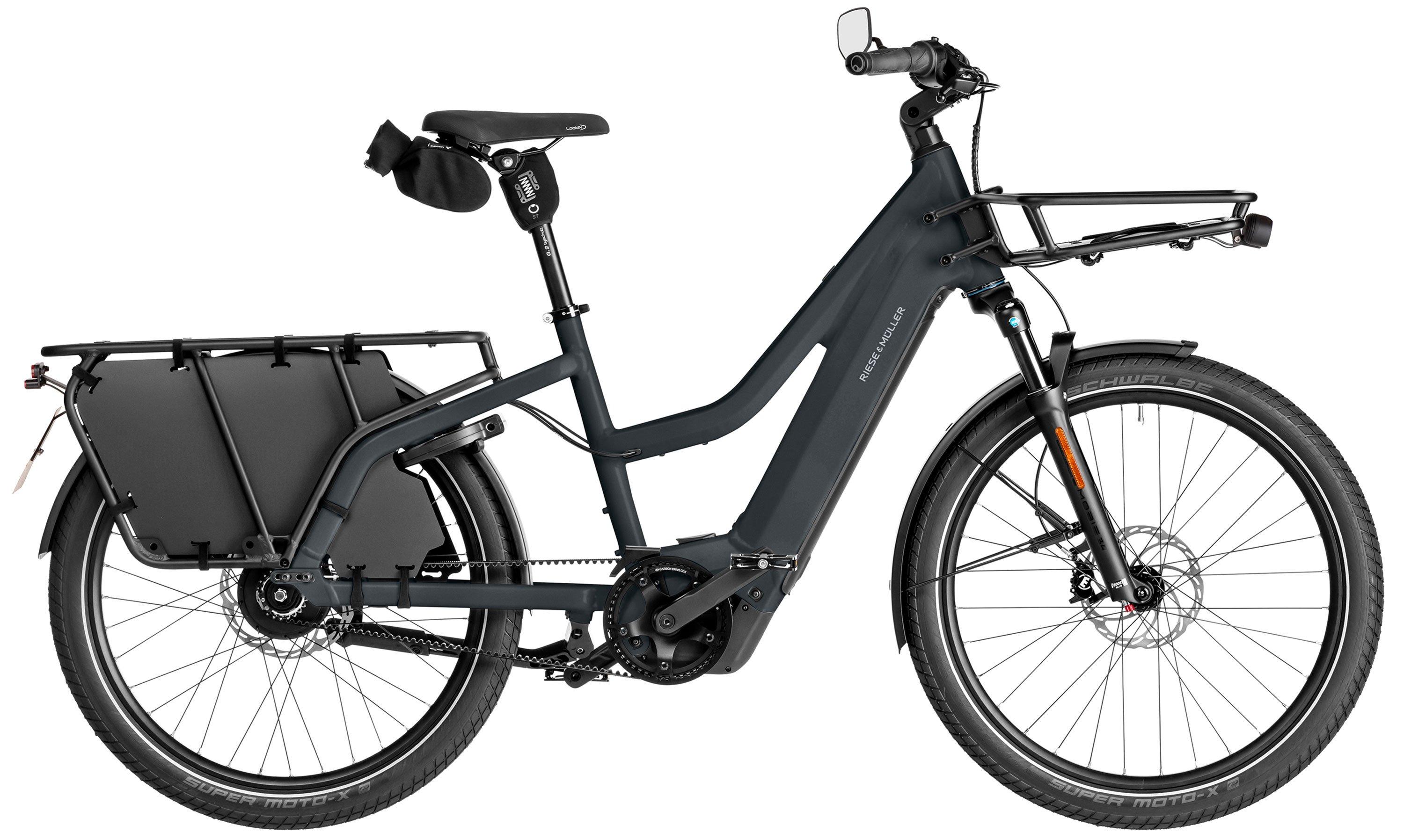 Riese & Müller Multicharger3 Mixte vario HS Schwarz/Anthrazit/Grau