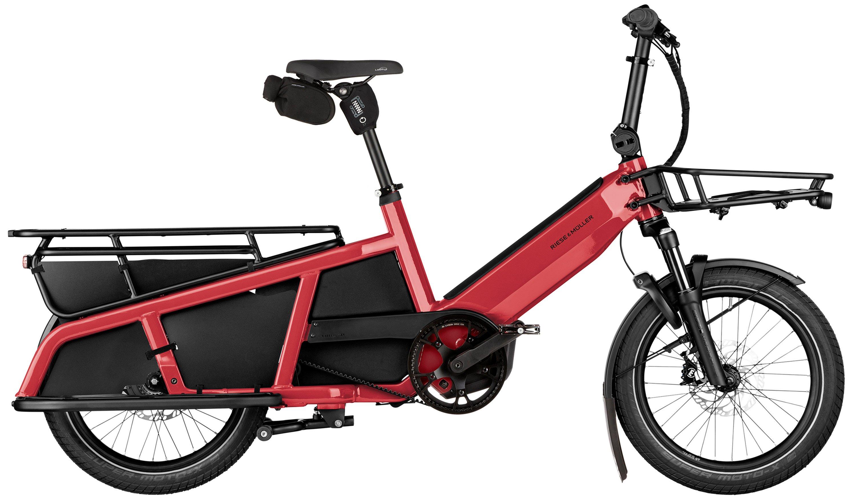 Riese & Müller Multitinker2 vario Schwarz/Rot