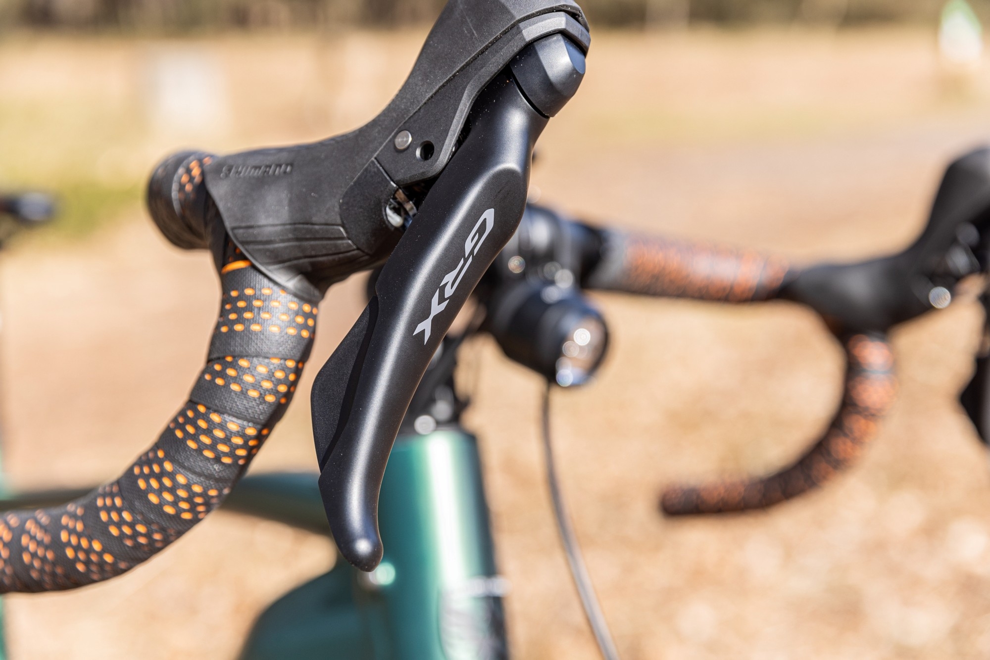 Das Bild zeigt eine Shimano GRX 600 Schaltung
