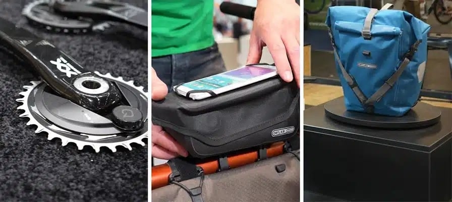 Zubehörtrends: Fahrradkurbel, Smartphone-Halterung und wasserdichte Tasche