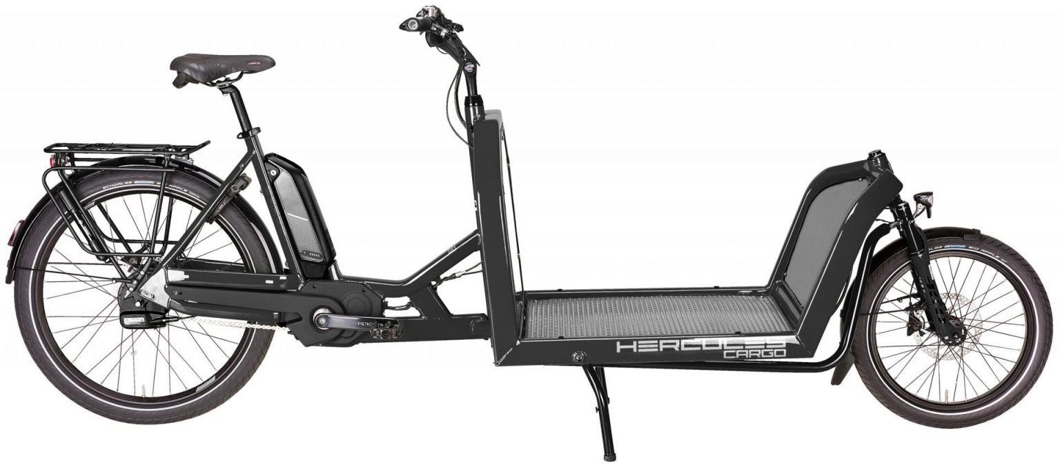 Das Bild zeigt das Hercules Cargo 1000, ein E-Bike-Modell aus dem Jahr 2022.