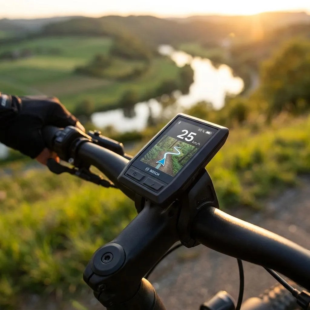 Bosch 500 Display Navigation
